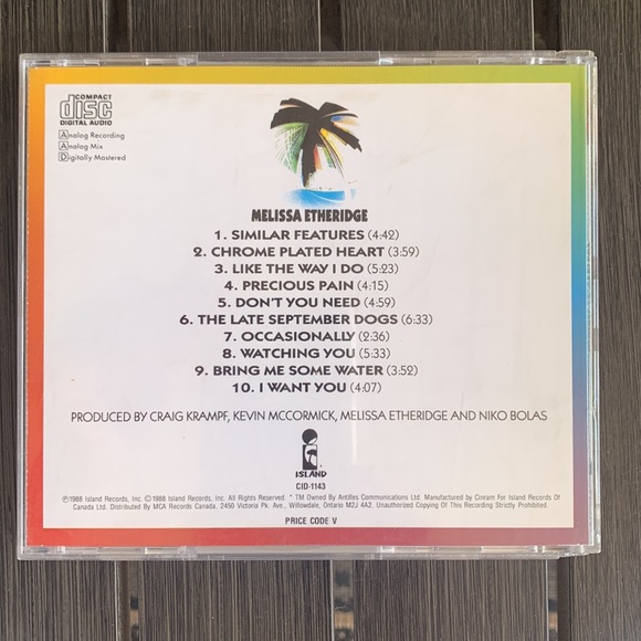 Melissa Ethridge Island - Picture 2 of 3